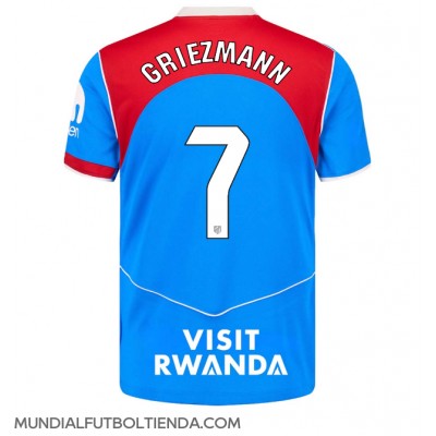Camiseta Atletico Madrid Antoine Griezmann #7 Tercera Equipación Replica 2025-26 mangas cortas Camiseta Atletico Madrid Antoine Griezmann #7 Tercera Equipación Replica 2025-26 mangas cortas